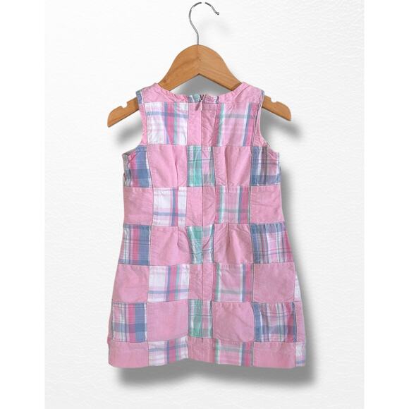 Hartstrings Pink Patchwork Dress, Size 3T - Picture 2 of 9